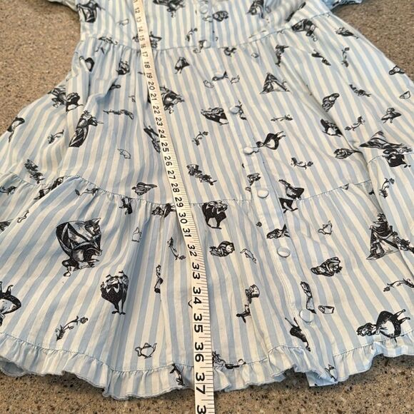 DISNEY Alice In Wonderland Curiouser And Curiouser Dress - Picture 16 of 16